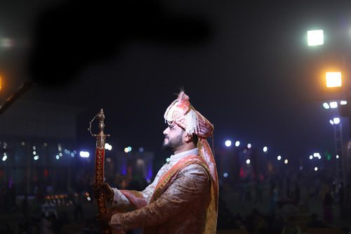 a man as groom dress